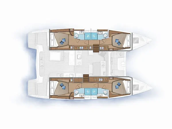 Lagoon 46 Cabin For Two - Image 2