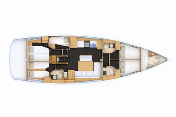 Jeanneau 54 Cabin For Two - Image 3
